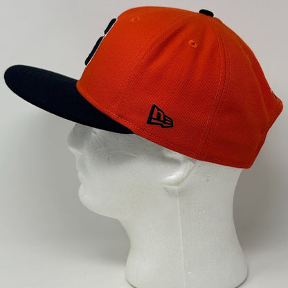 Syracuse University Orange Baseball Hat Cap SU 'Cuse New Era 9Fifty Snapback