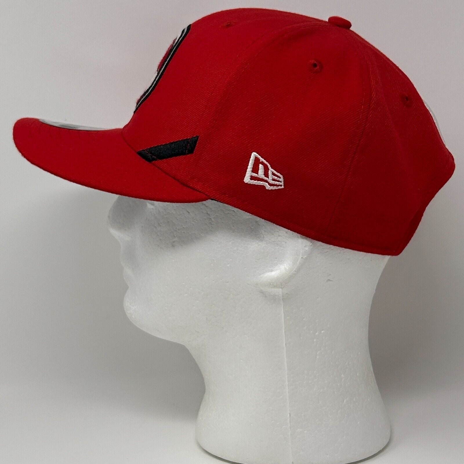 New Era Houston Rockets Red Hat Side View