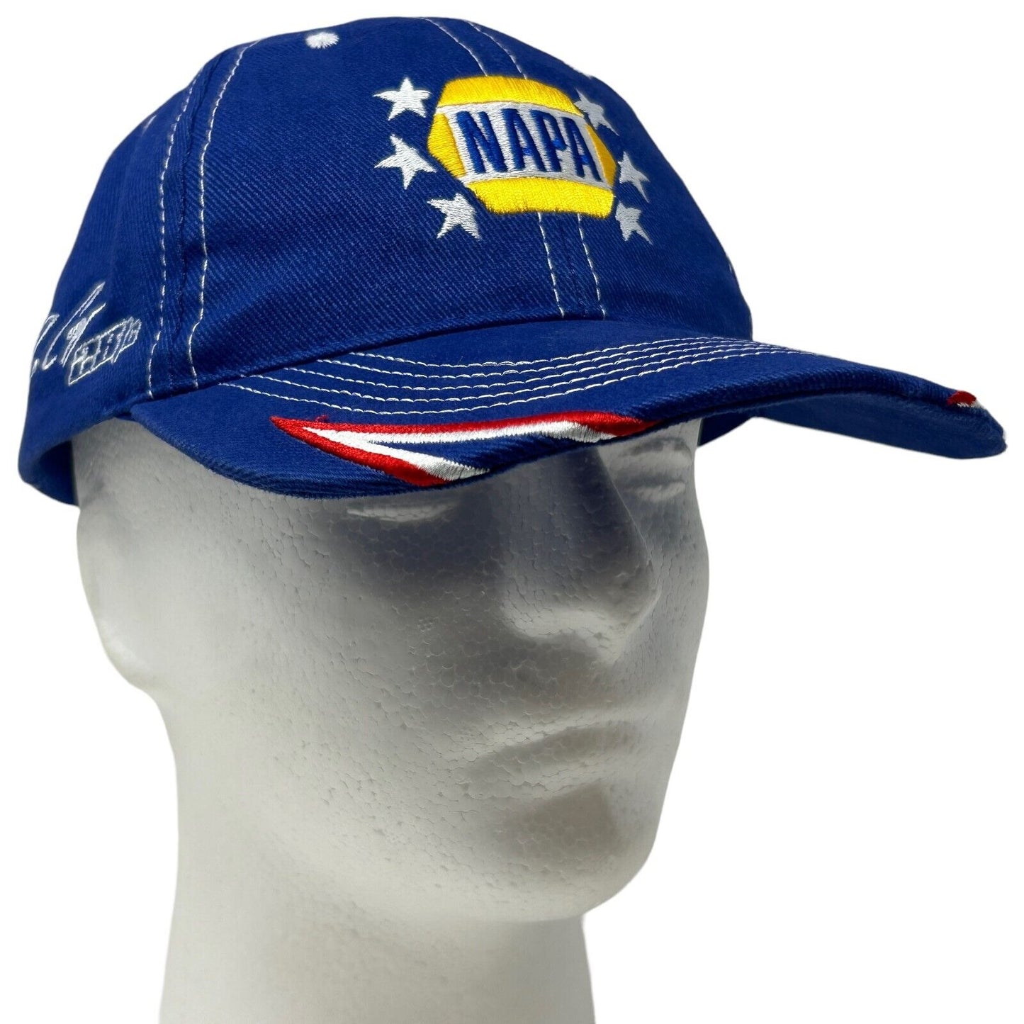 NAPA Racing Baseball Hat Cap NASCAR NHRA Motorsports Racing Blue Strapback