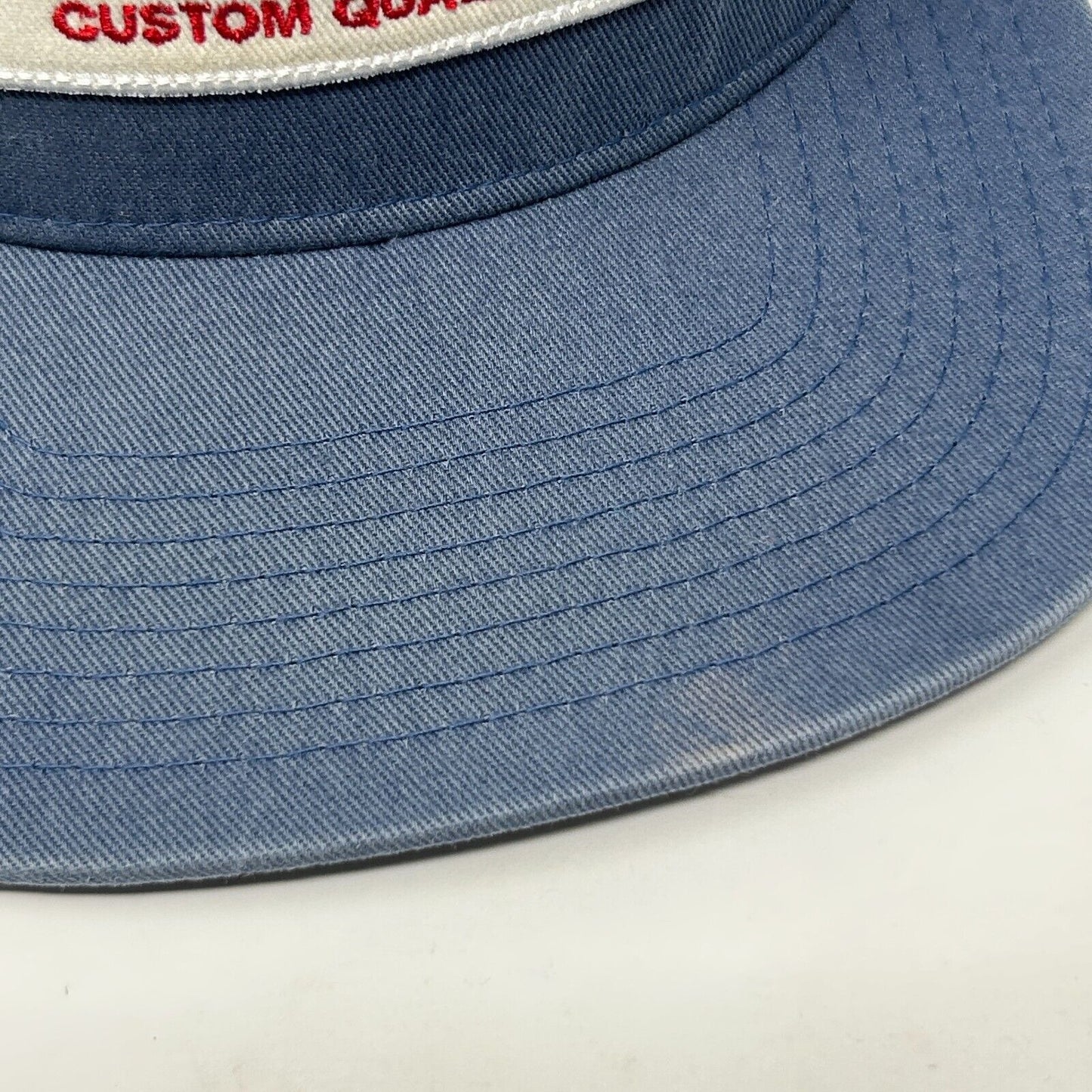 Brixton Custom Quality Trucker Hat Baseball Cap BRXTN Skater Mesh Snapback Blue