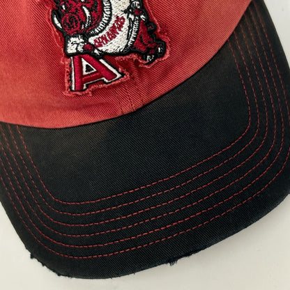 Arkansas Razorbacks Dad Hat Baseball Cap University NCAA Hogs 47 Brand Black