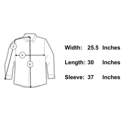 NFL Kansas City Chiefs Jacket in Red, Men's Large, Front View with Size Chart