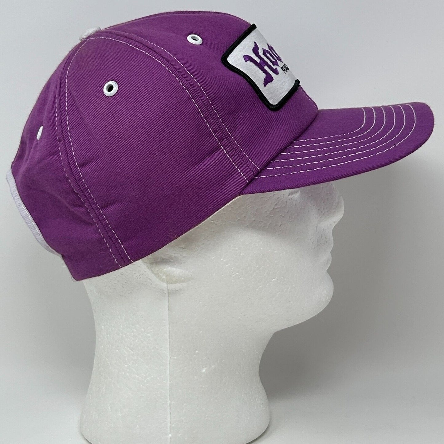 Vintage Hoosier Racing Tire Baseball Hat Cap Drag Racing Motorsports USA Purple