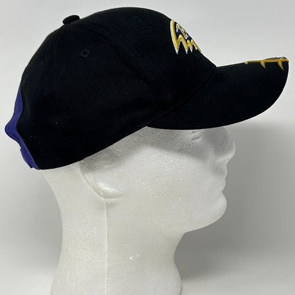 Baltimore Ravens Baseball Hat Cap NFL Football Reebok Pro Line Strapback Black