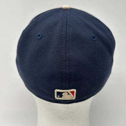 New Era LA Dodgers Hat Navy Blue Back View