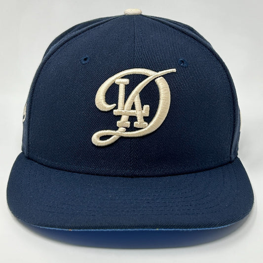 New Era LA Dodgers Cap Navy Front View