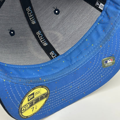 New Era LA Dodgers Hat Blue 59FIFTY Front View