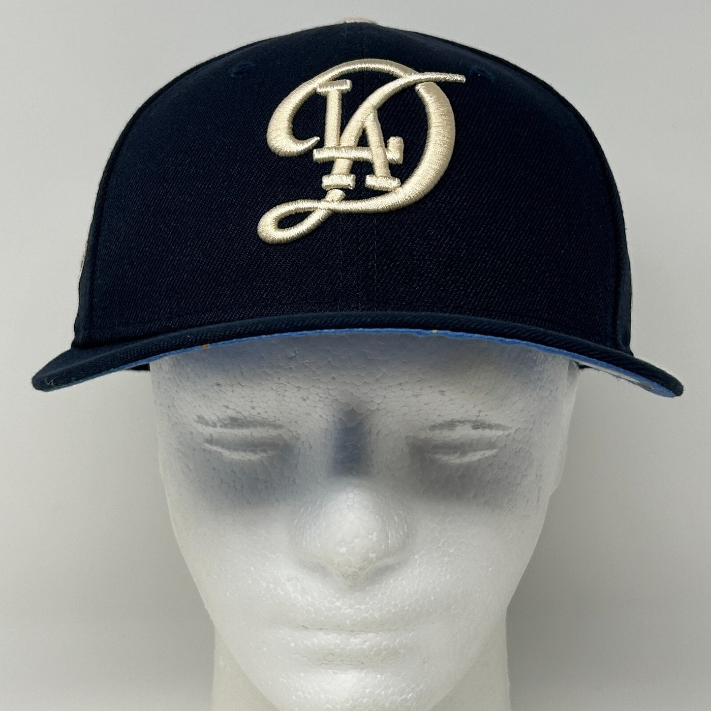 New Era LA Dodgers Hat Navy Blue Front View