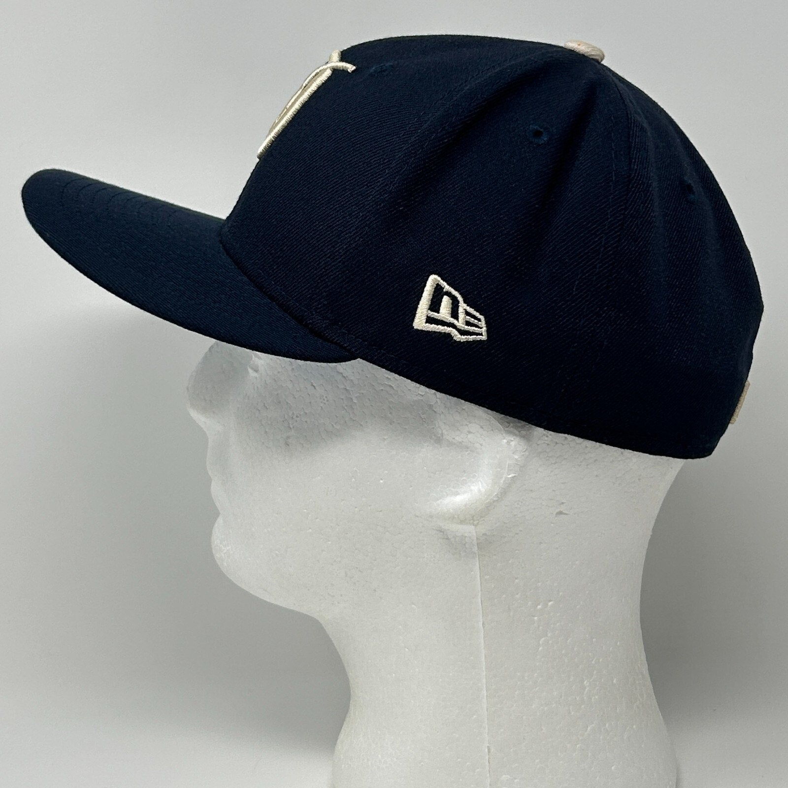 New Era LA Dodgers Cap in Navy Side View