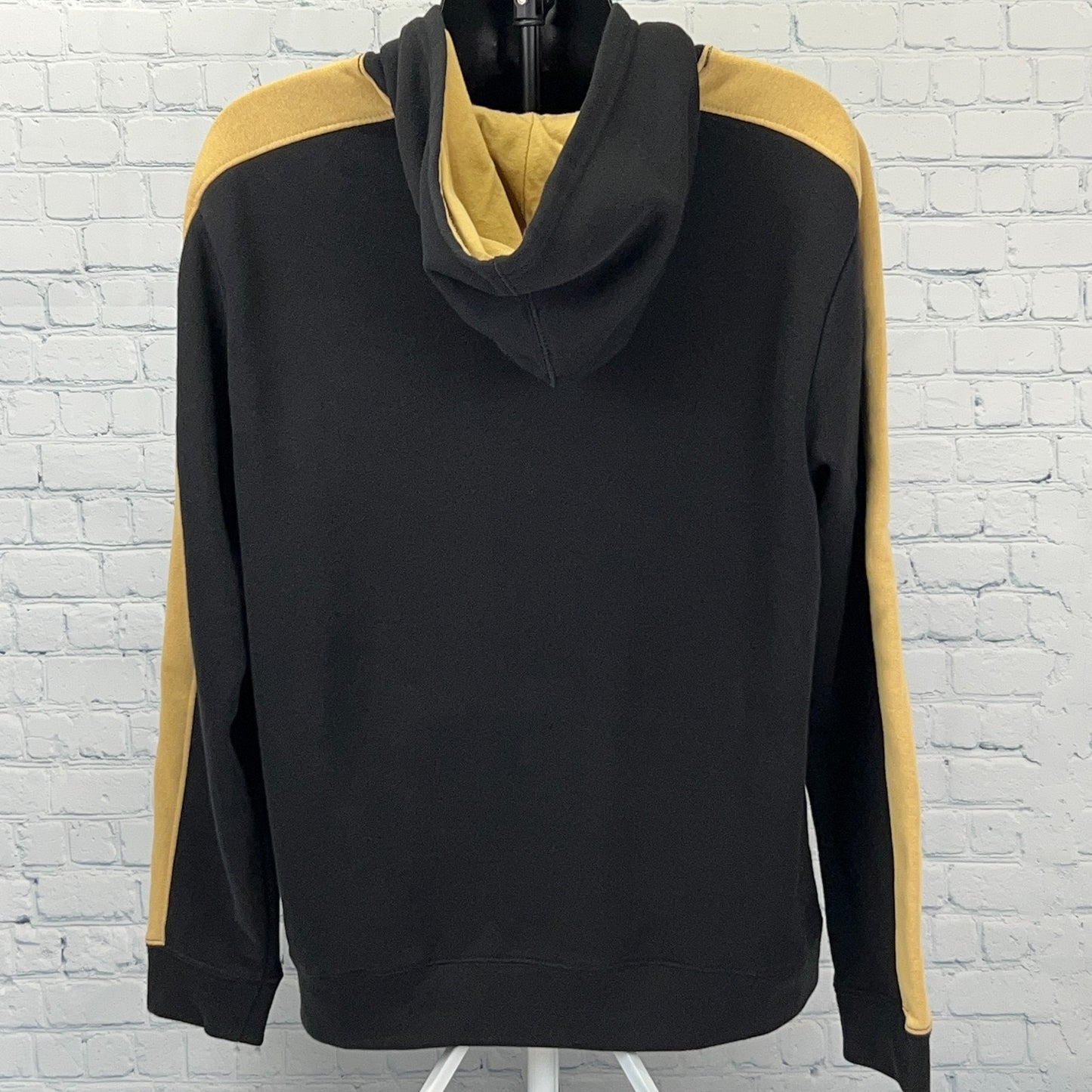 Fanatics Hoodie Black and Gold Back View for Las Vegas Golden Knights Fans