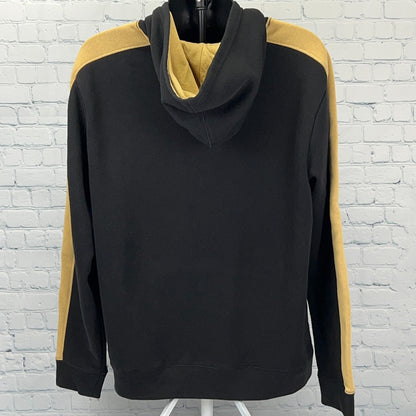 Fanatics Hoodie Black and Gold Back View for Las Vegas Golden Knights Fans
