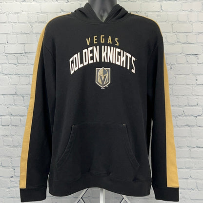 Fanatics Hoodie Las Vegas Golden Knights Black Large Front View