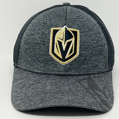 New Era Las Vegas Golden Knights Gray Adjustable Cap with Front Team Logo for Fans