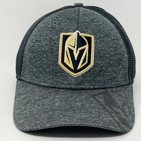 New Era Las Vegas Golden Knights Gray Adjustable Cap with Front Team Logo for Fans