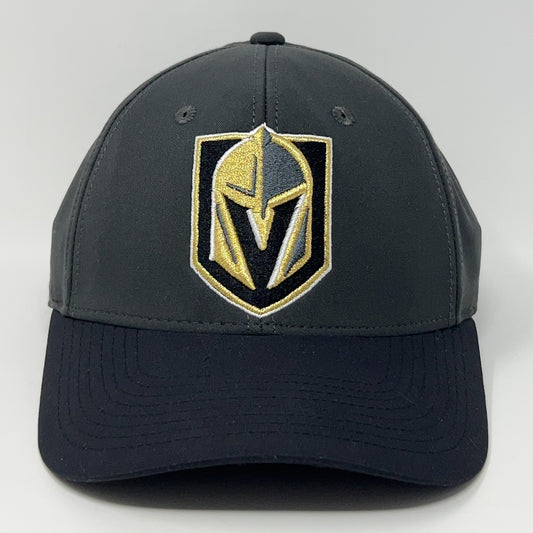 adidas Las Vegas Golden Knights hat in gray with front logo design