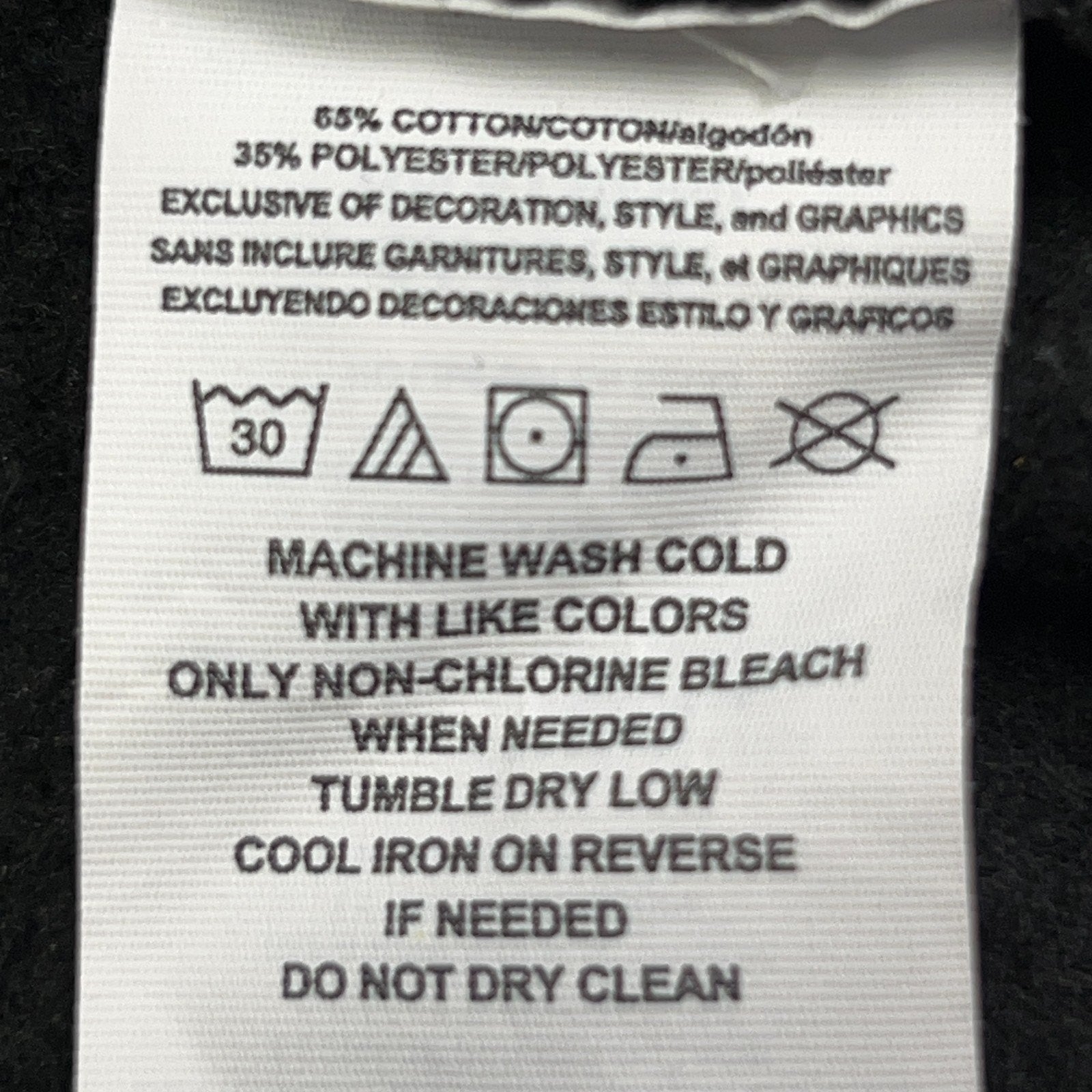 NFL Las Vegas Raiders Hoodie Black Large Front