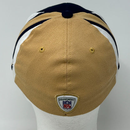 Los Angeles LA Rams Baseball Hat Cap NFL Football Reebok Blue Flex Fitted OSFA