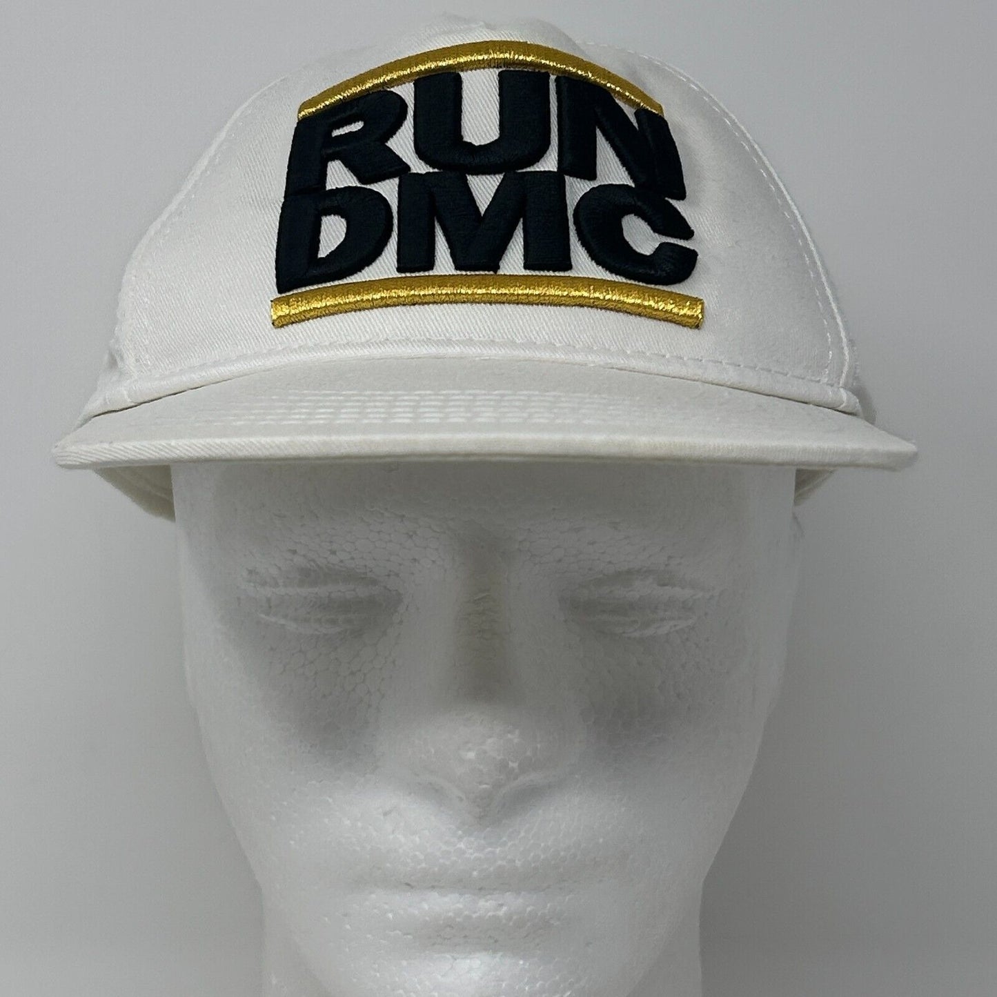 Run DMC Youth Baseball Hat Cap Rap Hip Hop Kids Boys Girls Snapback White