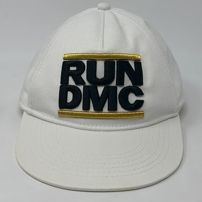 Run DMC Youth Baseball Hat Cap Rap Hip Hop Kids Boys Girls Snapback White