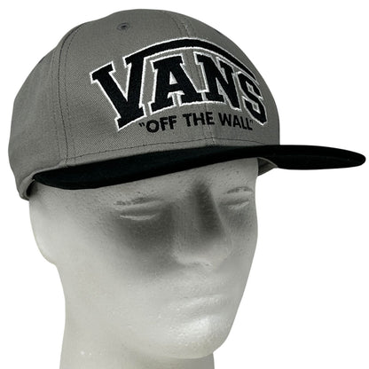 Vans Off The Wall Hat Baseball Cap Skater Skating Skateboarding Snapback Gray