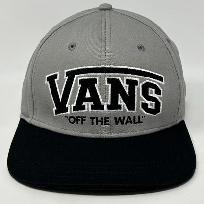 Vans Off The Wall Hat Baseball Cap Skater Skating Skateboarding Snapback Gray