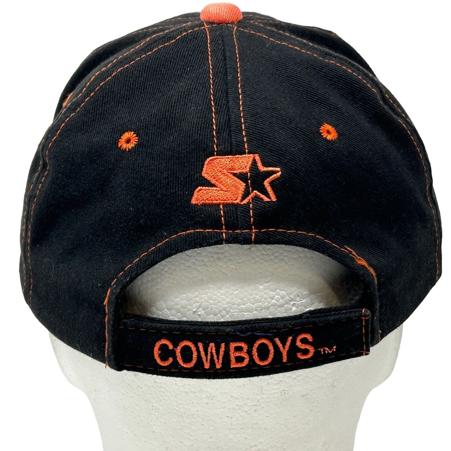 Oklahoma State Cowboys Baseball Hat Cap University NCAA Black Starter Strapback