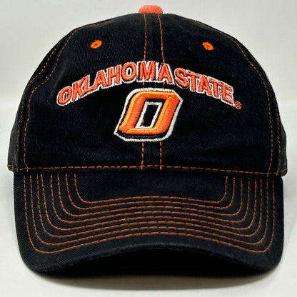 Oklahoma State Cowboys Baseball Hat Cap University NCAA Black Starter Strapback