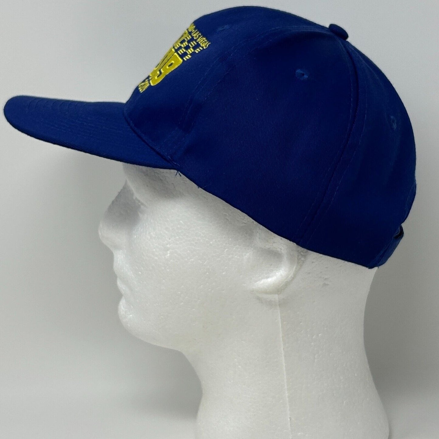 NASCAR 2019 Las Vegas Baseball Hat Cap Treasure Island Casino Strapback Blue