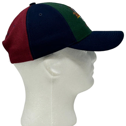 Vintage Hard Rock Cafe Singapore Hat Baseball Cap 90s Blue Green Red Snapback