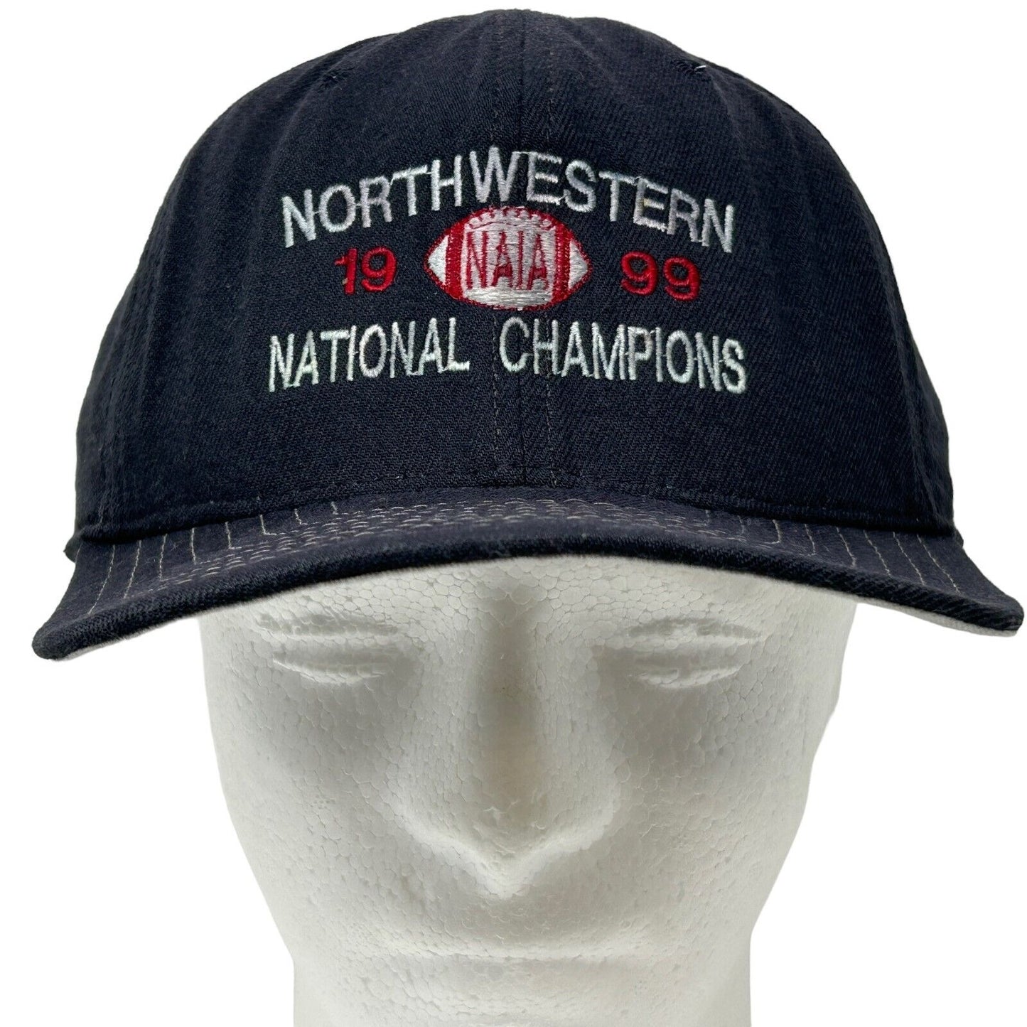 Vintage NWOSU Rangers Baseball Hat Cap Fitted 7 3/8 Northwestern Oklahoma State