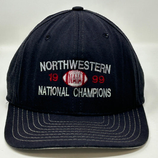 Vintage NWOSU Rangers Hat Baseball Cap Northwestern Oklahoma State Fitted 7 3/8