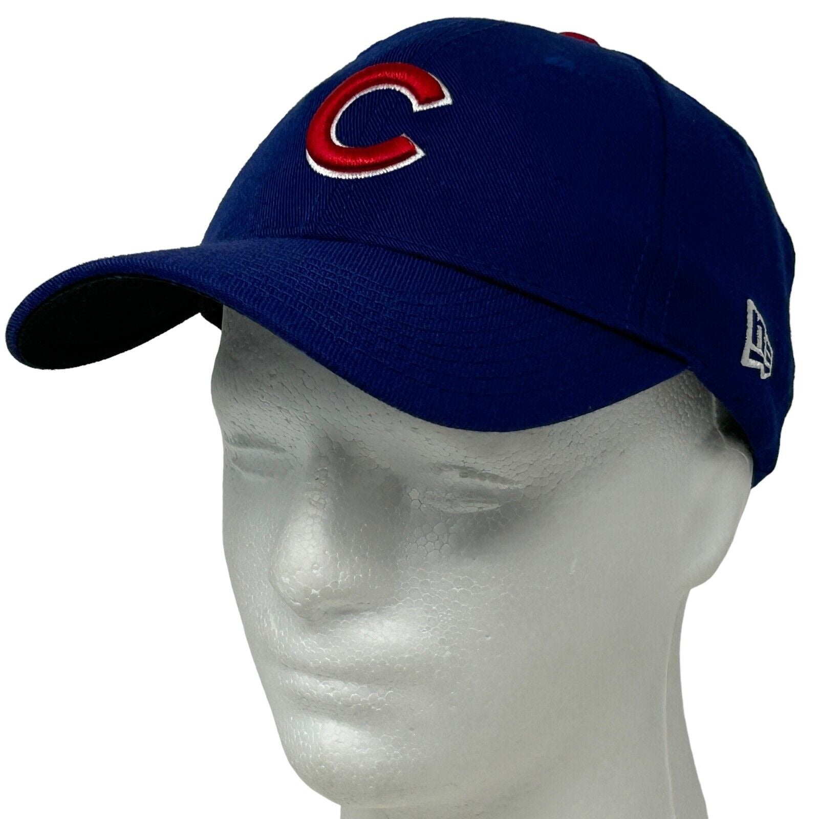 New Era Chicago Cubs Blue Baseball Cap with Front Logo and Adjustable Fit