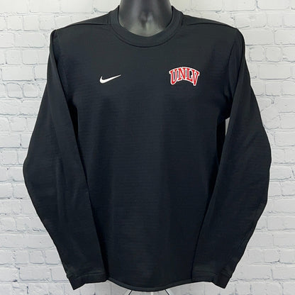 Black Nike long sleeve shirt featuring UNLV logo on the chest for comfortable wear