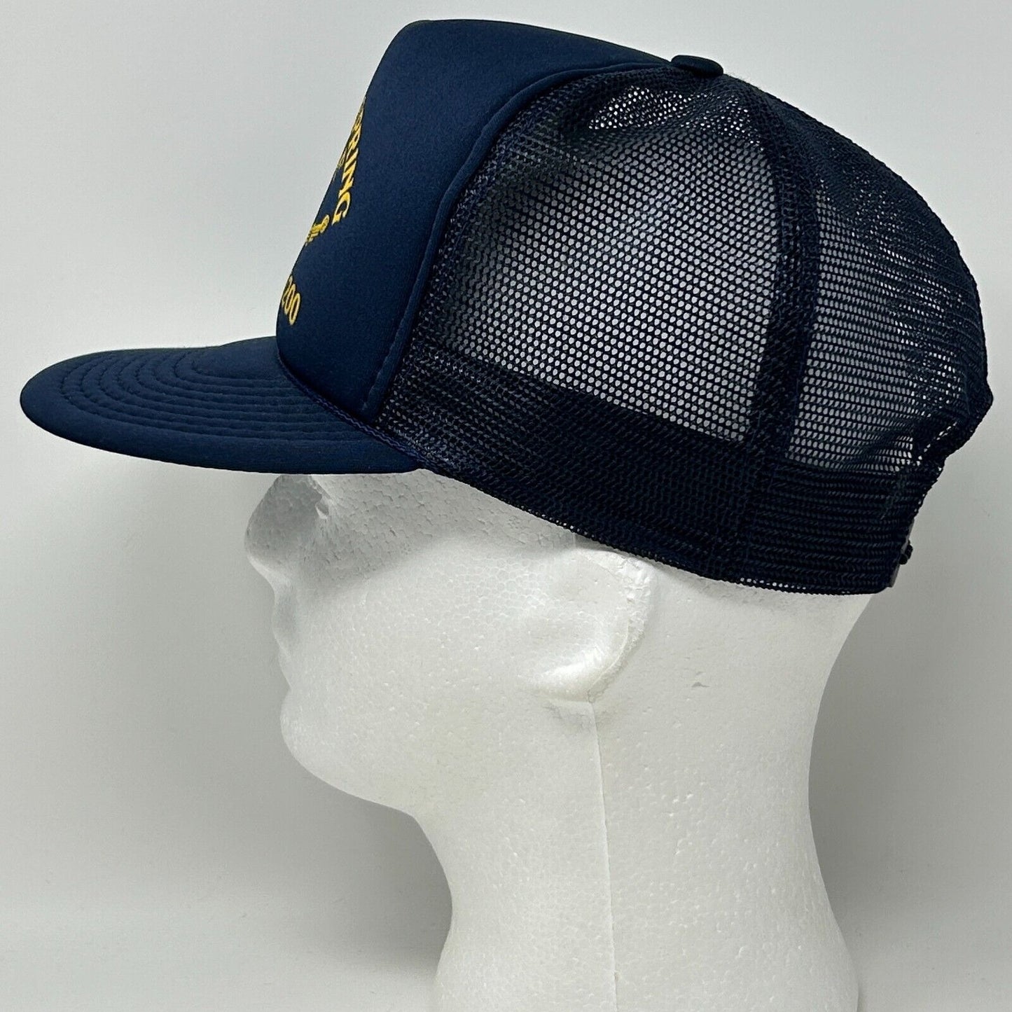 Gorra de béisbol estilo camionero vintage de General Spring Service, color azul, para mecánico de automóviles