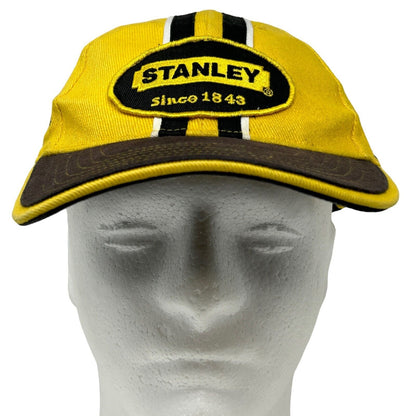 NASCAR Stanley Valvoline Baseball Hat Cap Motorsports Racing Yellow Strapback