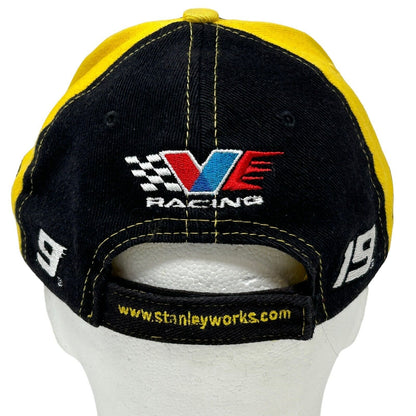 NASCAR Stanley Valvoline Baseball Hat Cap Motorsports Racing Yellow Strapback