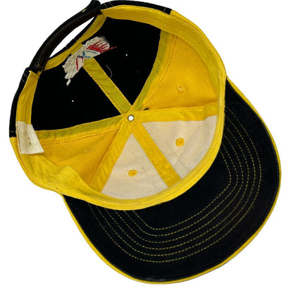 NASCAR Stanley Valvoline Baseball Hat Cap Motorsports Racing Yellow Strapback