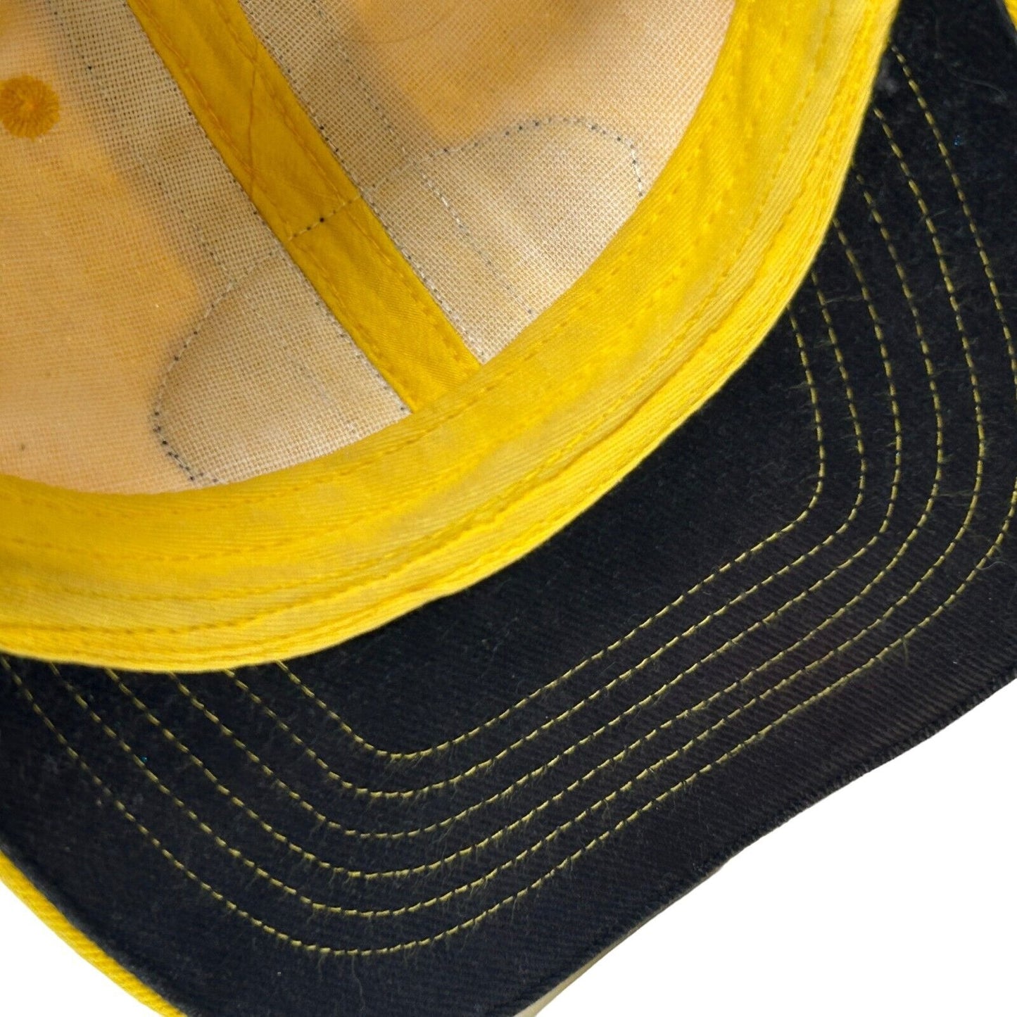 NASCAR Stanley Valvoline Baseball Hat Cap Motorsports Racing Yellow Strapback