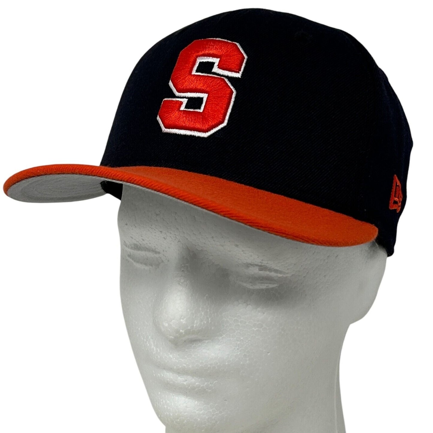 Syracuse University Orange Baseball Hat Cap SU Cuse New Era 9Fifty Snapback Blue