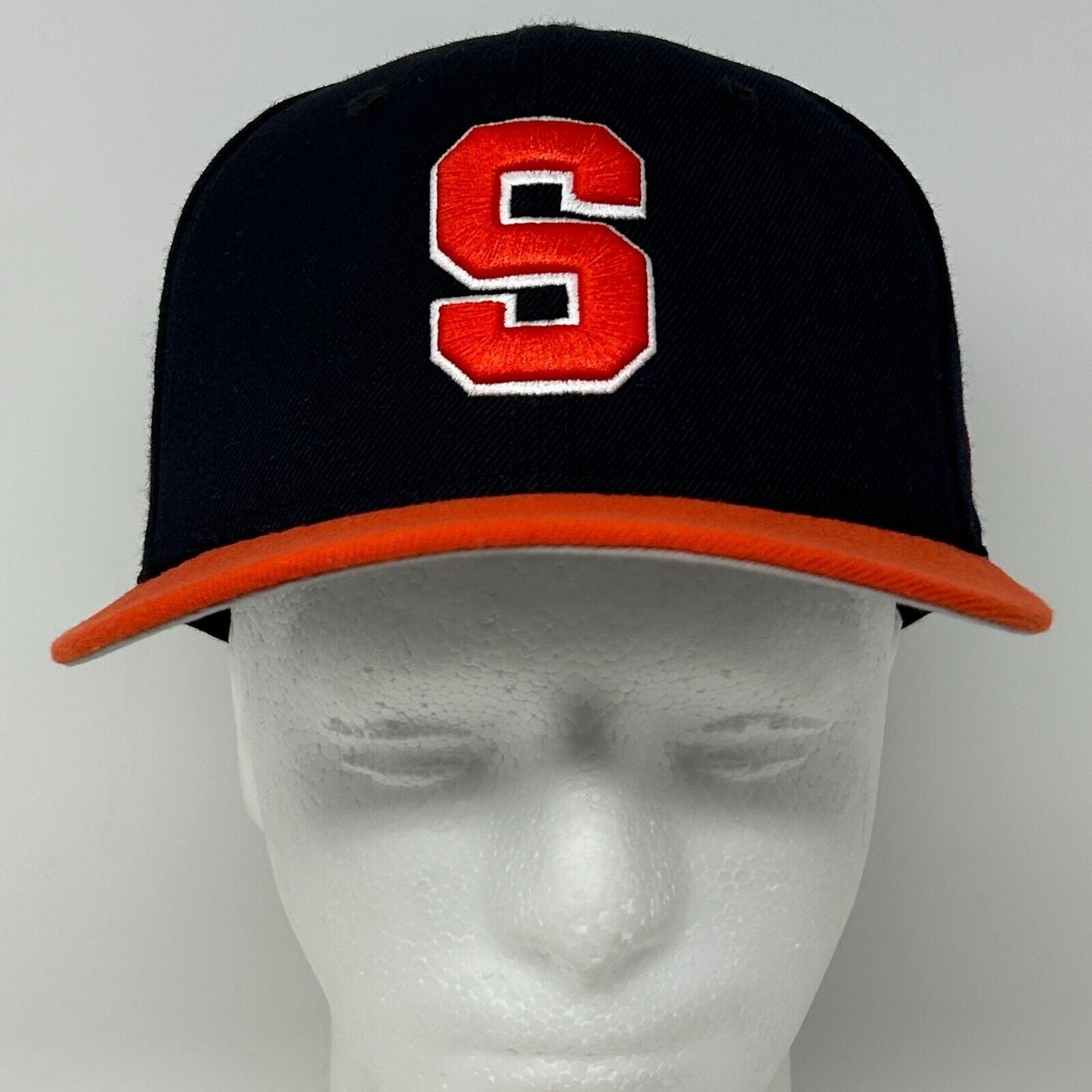 Syracuse University Orange Baseball Hat Cap SU Cuse New Era 9Fifty Snapback Blue