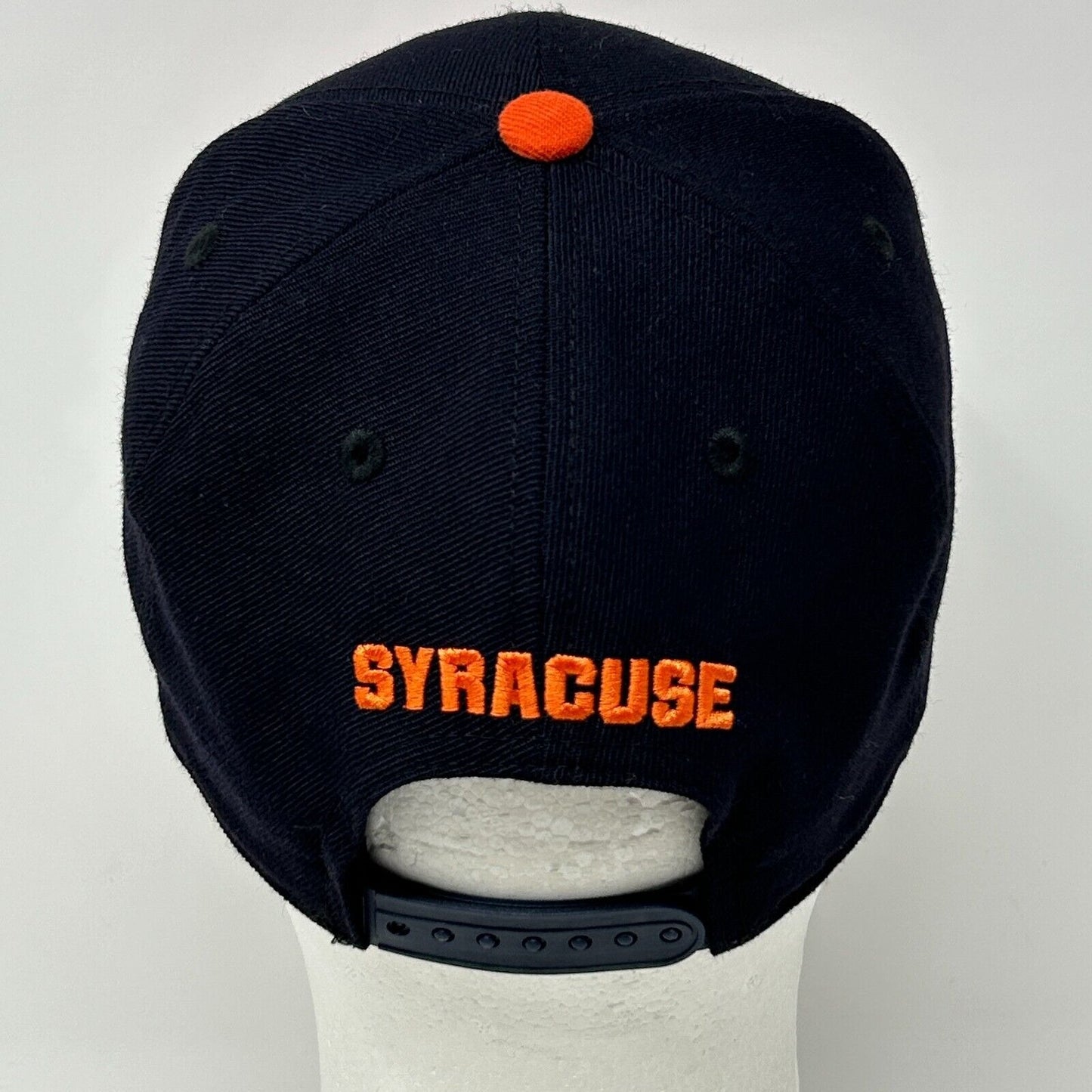 Syracuse University Orange Baseball Hat Cap SU Cuse New Era 9Fifty Snapback Blue