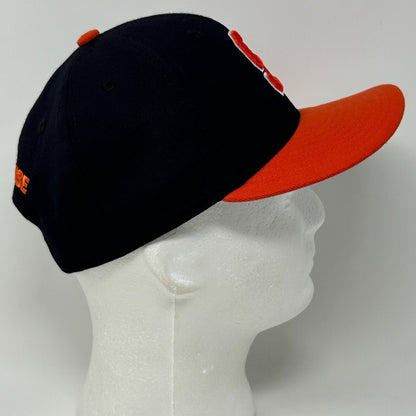 Syracuse University Orange Baseball Hat Cap SU Cuse New Era 9Fifty Snapback Blue