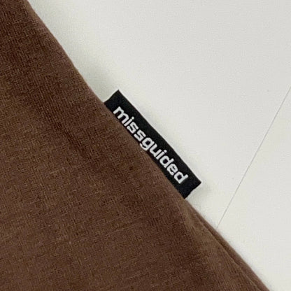 Missguided Leggings in Brown Size M front