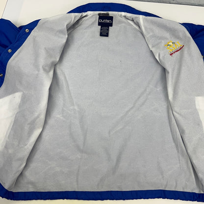 Puritan 90s Jacket Blue Size M Front vintage windbreaker