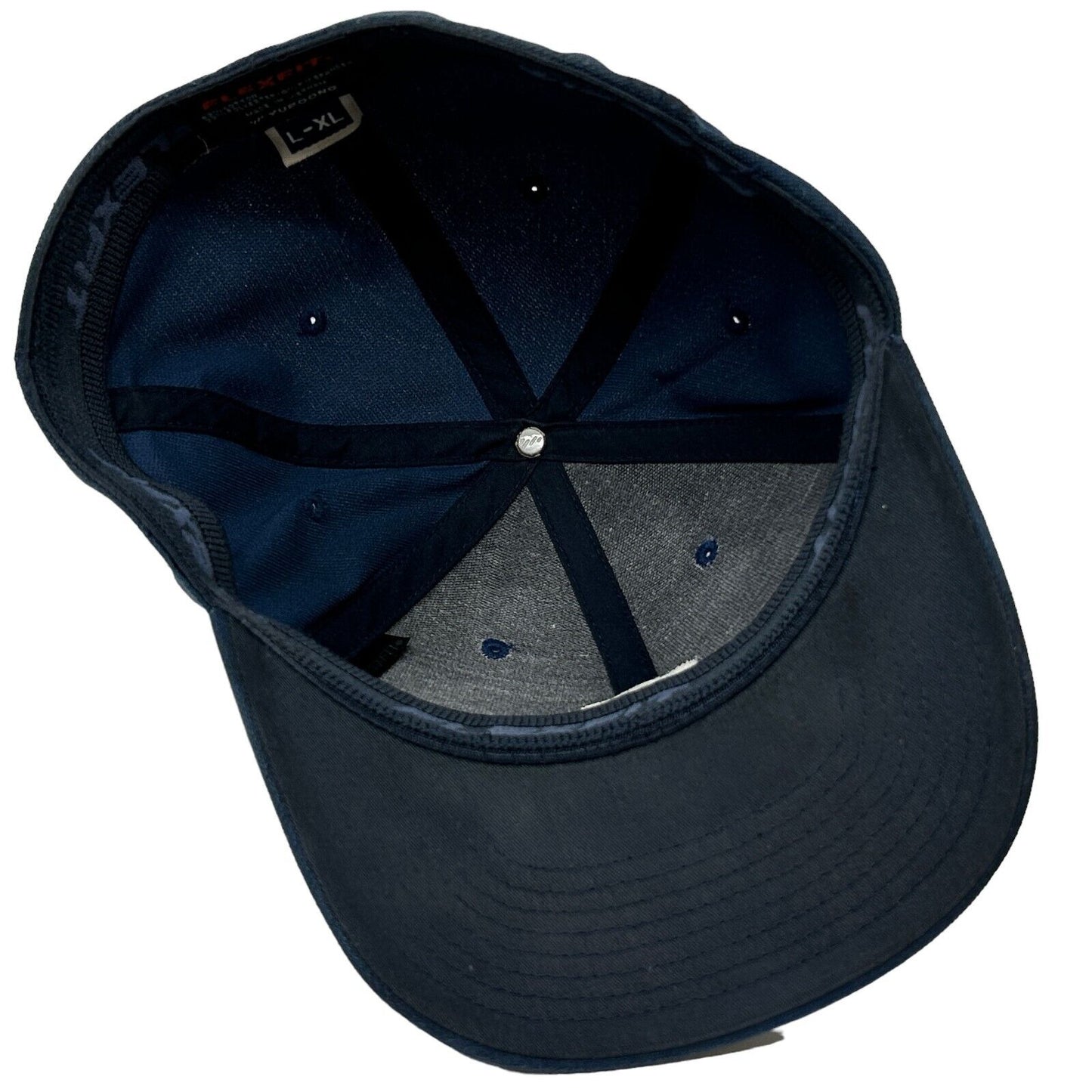 Travis Mathew Baseball Hat Cap Golf Golfer Golfing Blue Six Panel Flexfit L-XL