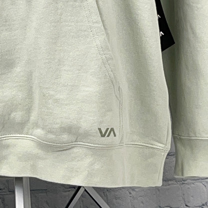 RVCA 2020 Hooded Sweatshirt in Light Green Size Medium Front View