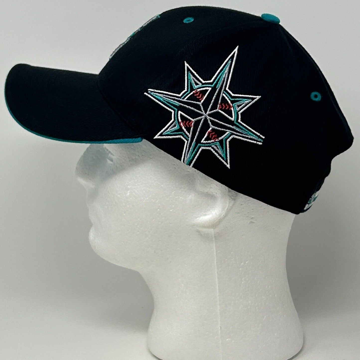 Seattle Mariners Baseball Hat Cap MLB Twins Enterprise Six Panel Strapback Blue