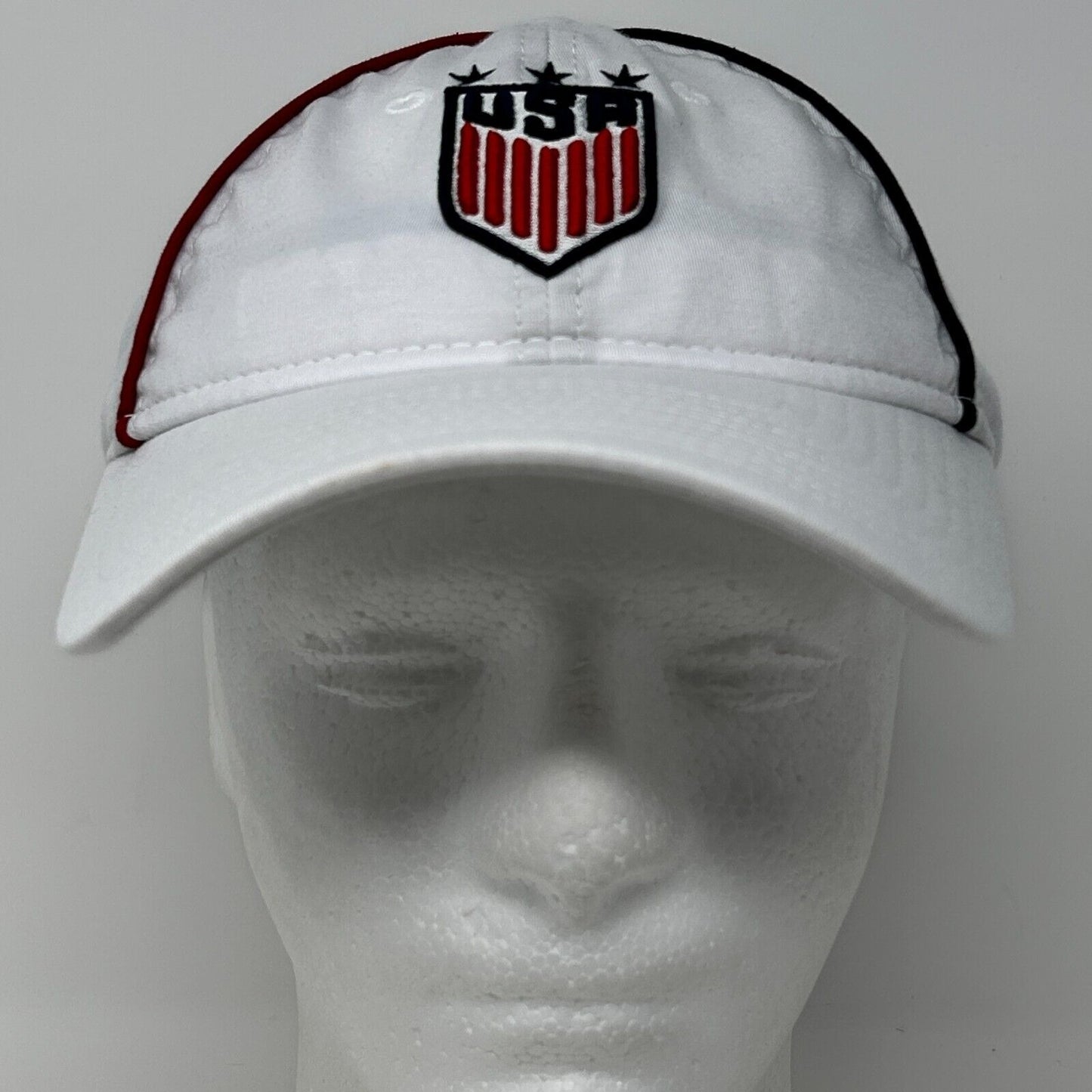 USWNT USA Soccer Womens Dad Hat Baseball Cap National Team New Era 9Twenty White