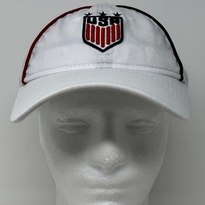 USWNT USA Soccer Womens Dad Hat Baseball Cap National Team New Era 9Twenty White