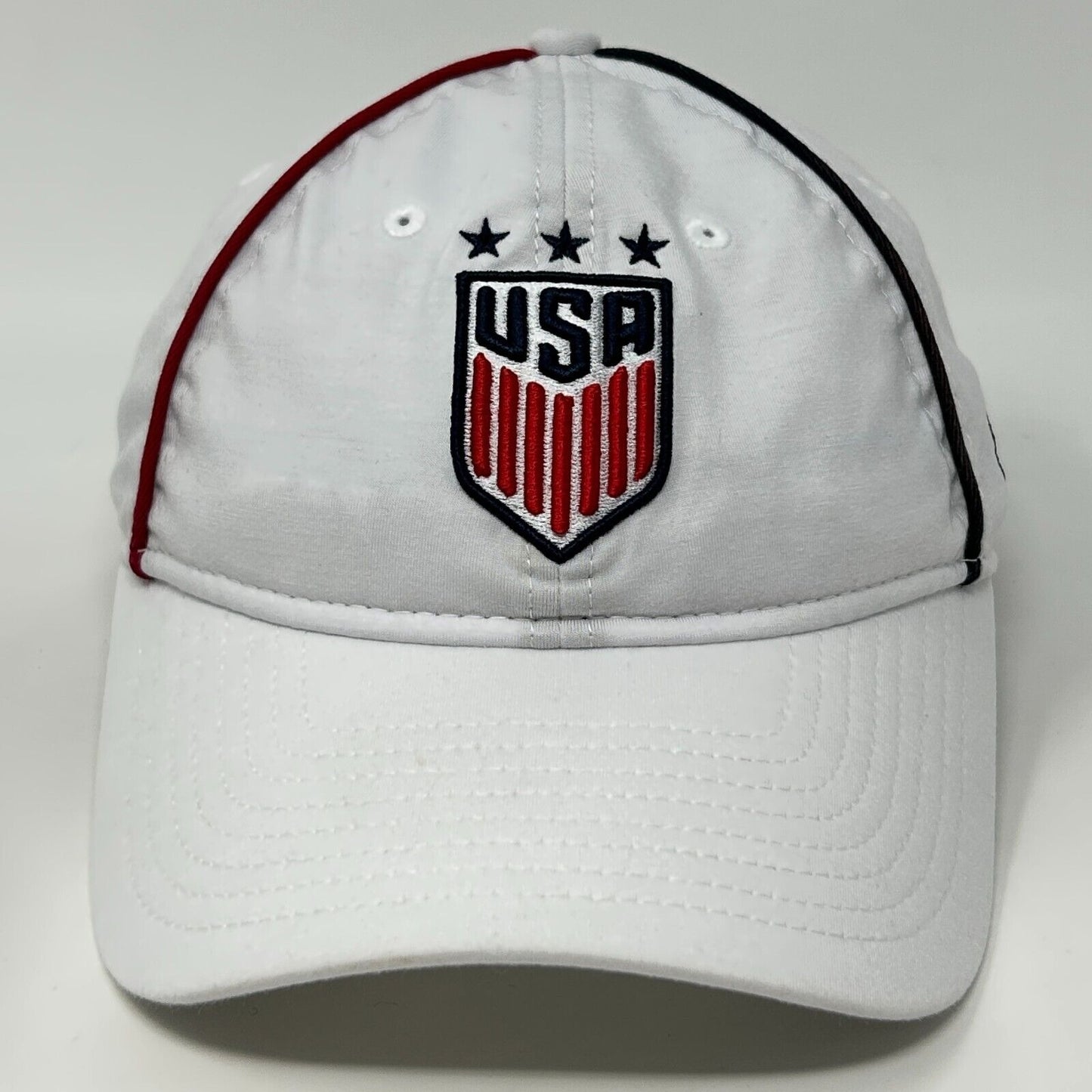 USWNT USA Soccer Womens Dad Hat Baseball Cap National Team New Era 9Twenty White